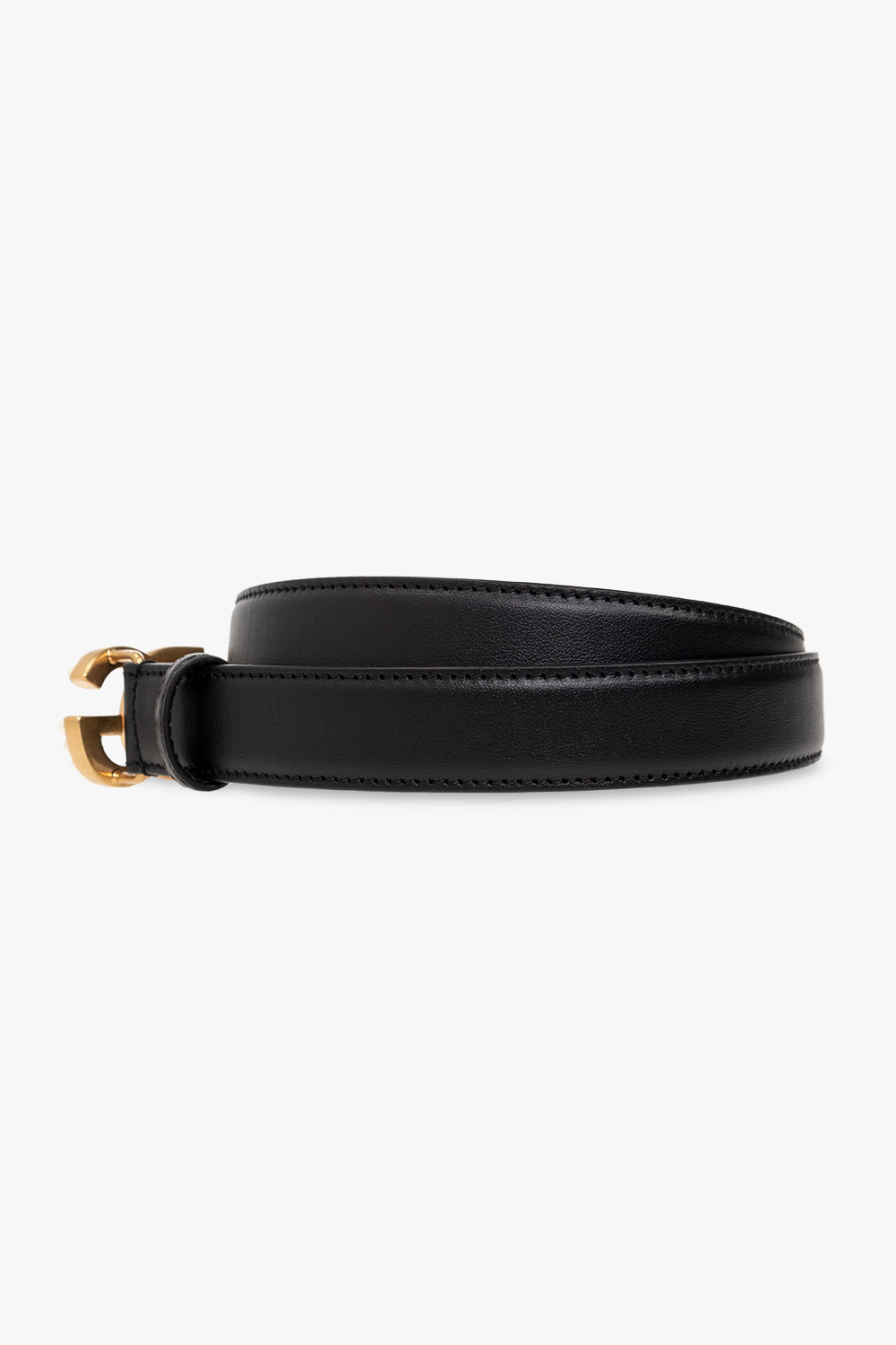 Black Leather belt Dolce & Gabbana - Vitkac AS